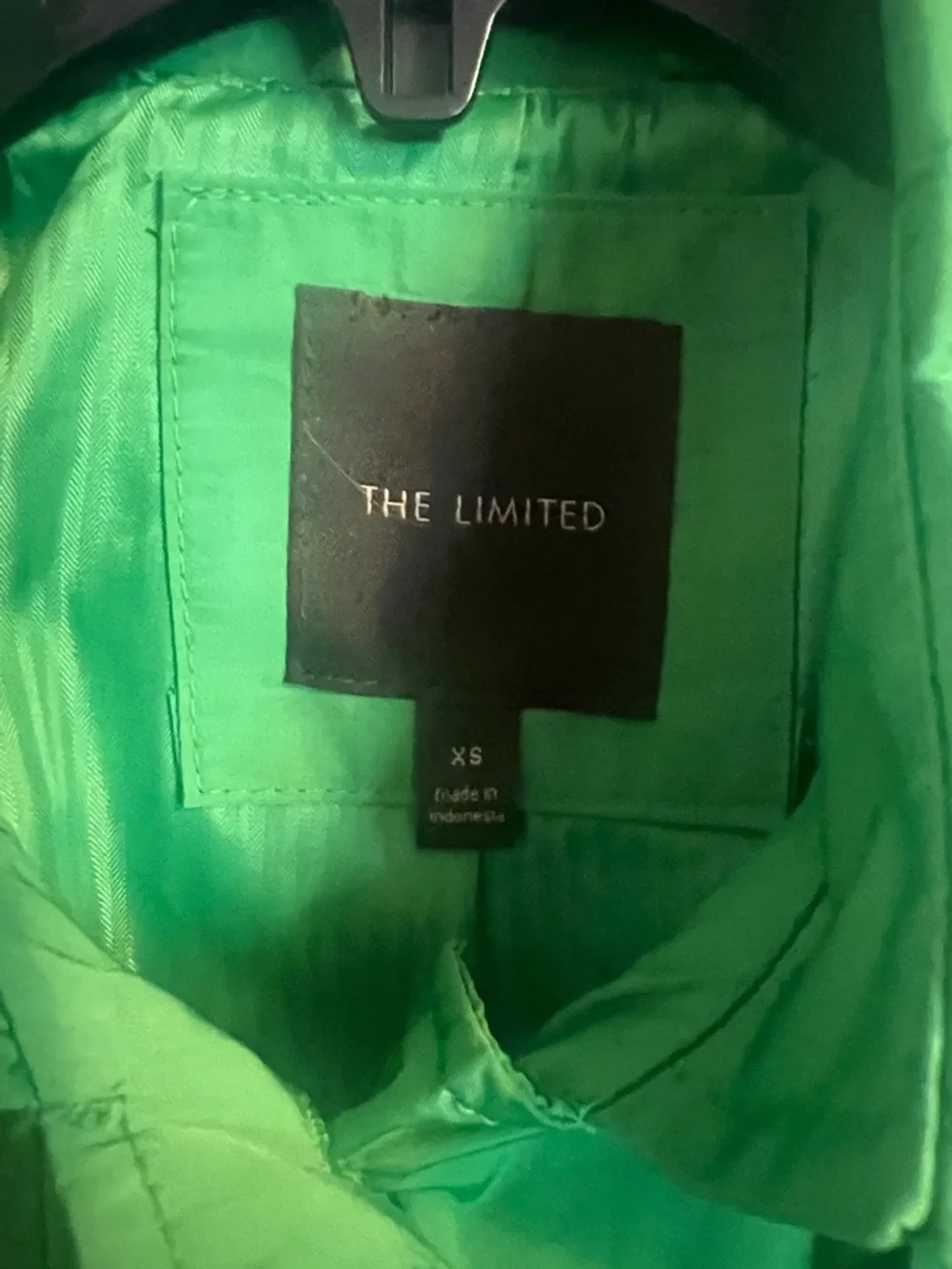 The Limited Leaf Green Rain Trench Coat with Belt - Picture 4 of 5